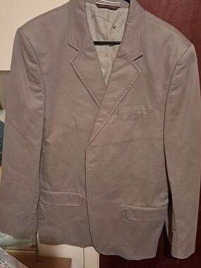 Classic Men's Light Gray Blazer